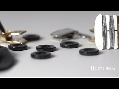 How to Wear Button On Suspenders