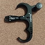 Compound Bow Release,Archery Release Aids, 360 ° Rotatable Mechanized Aesthetic Design for Thumb Release，Composite Bow Three Finger Release