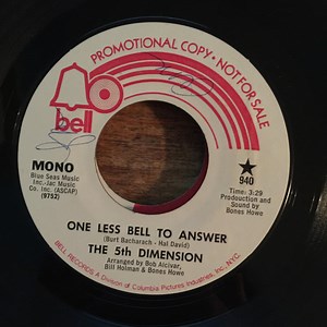 The 5th Dimension - One Less Bell To Answer