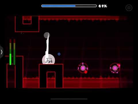 Beating the challenge in the vault of secrets👾 (geometry dash)