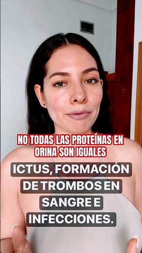 Proteínas en orina