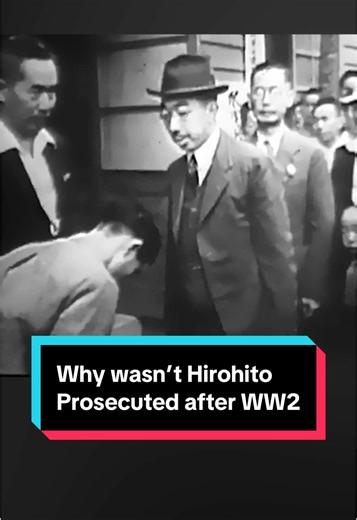 Why wasn’t Hirohito Japans Emperor prosecuted for War Crimes? #history #ww2 #darkhistory #fyp
