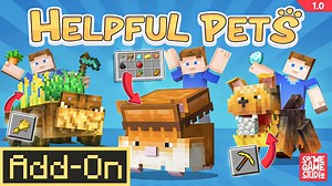 [免费下载]好用的宠物！-我的世界插件市场包免费下载-Minecraft Marketplace Helpful Pets Add-On