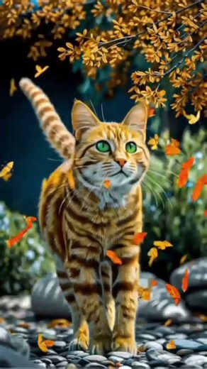 CAT HD VIDEO colour greeting...