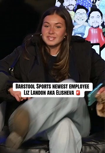 Barstool Sports newest hire Elisheva @lizlanden @Elisheva 🚨 | liz landon