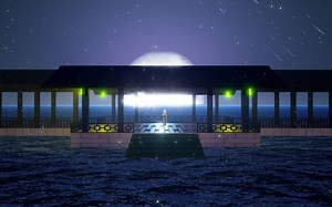 【MMD场景配布】大半夜不睡觉的弱音