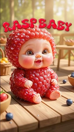 ASMR | Cute Little Rasp 🍓 Baby Eating Raspberry | No Talking, Funny & Relaxing Sounds #asmr