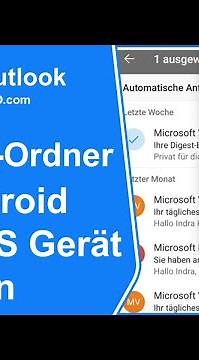 Outlook-Ordner erstellen auf Android- oder Apple Gerät (Handy, Smartphone oder Tablet) – carinko.com