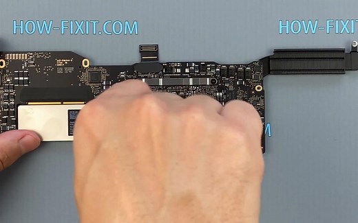 APPLE MacBook Pro13 A1708 笔记本电脑 拆机 清灰 升级教程