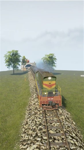 Testing the railway track on my new map | Snowrunner #shorts_video #snowrunner