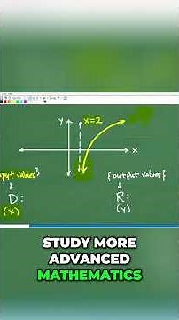 What Is An Asymptote A Vertical Boundary Explained! #math #maths #algebra