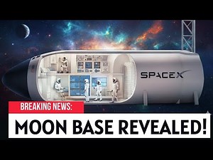 SpaceX Starship Moon Base Alpha REVEALED: Beats China & Russia!