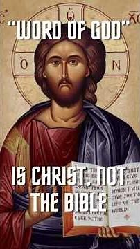 What Word of God means and No it's not the Bible - Fr Stephen De Young