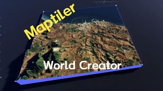 World Creator_Maptiler层