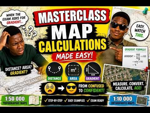 Geography MAPWORK Quick Revision