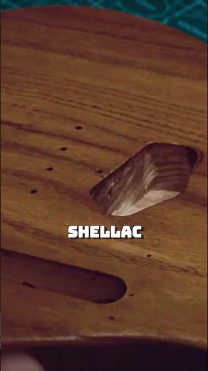 Mastering the French Polish Technique for Guitar Finishing #shorts #woodworking #wood #diy