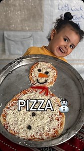 Snowman Pizza is here! ⛄🍕 Save & share so it reaches more people! | Leen Al Farra