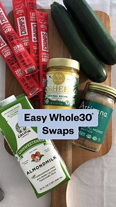 12K views · 80 reactions | YES YOU CAN stick with @Whole30. Put down the pasta, freeze the butter & get ready with these easy swaps. | Thrive Market | Facebook