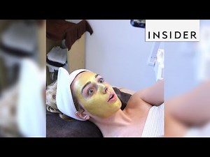 24 karat gold facial makes your skin feel like a million bucks
