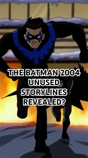 The Batman2004 Unused Storylines, Nightwing Origin Arc?! #batman #dc #nightwing #animation #viral