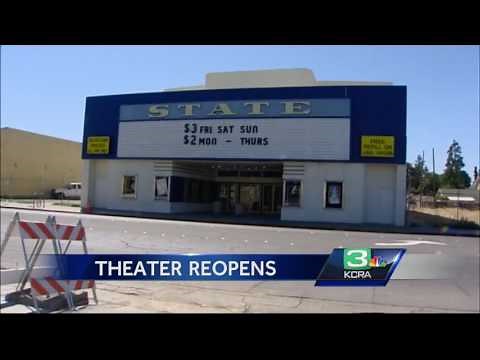 New face for old theater: Historic Woodland movie theater reopens