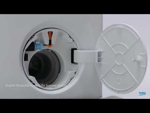 How to Fix Drain Issues by Cleaning the Pump Filter of a Beko Washing Machine