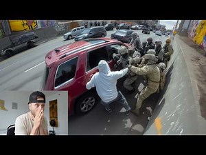 Migrants Resist Arrest... After Wild Police Chase