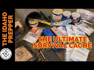 The Ultimate Survival Cache For Your Survival Gear and Ammo. - How To Build Your Own! #bugout #shtf