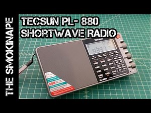 Tecsun PL-880 Shortwave Radio - Unboxing - TheSmokinApe
