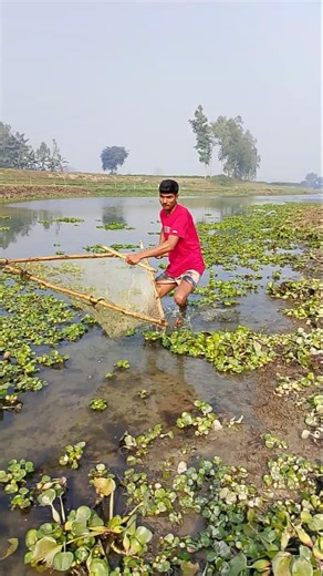 Traditional running small fishing video part33