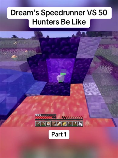 #Dream's #Speedrunner VS 50 #Hunters #Be #Like | speed running