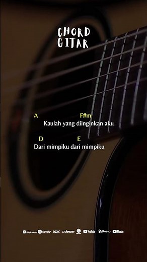 Chord Gitar Gigi - Terbang #shorts