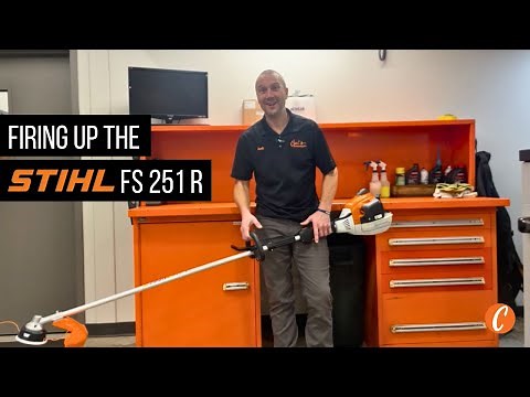 Starting the New STIHL FS 251 R: What You Need to Know