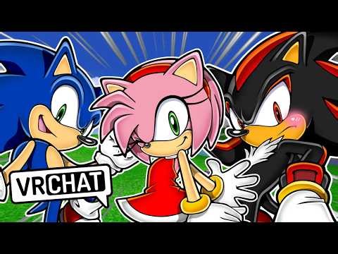 Shadow & Sonic Meet Amy Rose at the Chao Gardens! (VR Chat)