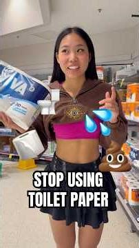 STOP USING TOILET PAPER 🧻🚽 eapecially if you are $300,000 in DEBT 💸