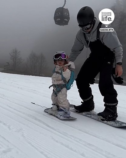 490K views · 3.3K reactions | Little girl started snowboarding | Lessons Learned In Life | Facebook