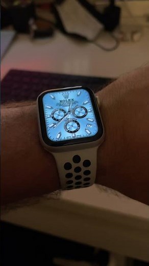 Apple Watch Rolex face