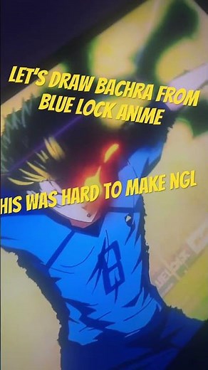 Let’s draw Blue Lock characters from Japan u-20 PT 2 #bluelock #megurubachira