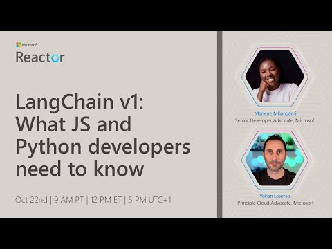 LangChain v1: What JS and Python developers need to know