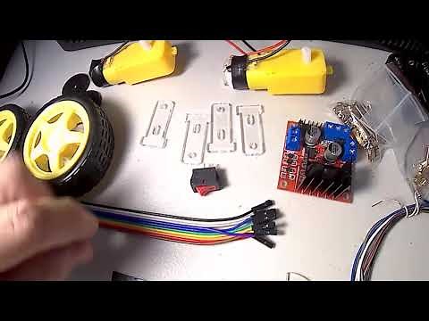 1.- Armado de un Robot Seguidor de Línea. Parte 1 (Motores)