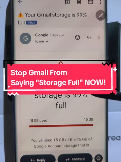 Manage Gmail Storage to Avoid 'Storage Full' Alerts