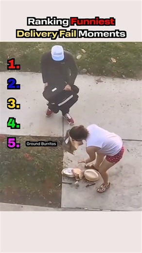 Ranking Funniest Delivery Fail Moments 🍕😂