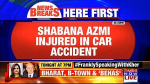 Actor Shabana Azmi injured in a road accident after her car rammed into a truck on the Mumbai-Pune Expressway. She has now been hospitalised. TIMES NOW's Siddhant with details. Listen in. Read: https://bit.ly/3a1tuXI | TIMES NOW
