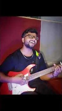 tu de de mera sath🎸🎶🎧 #trendingshorts #guitarcover #elecric #music #ytshorts