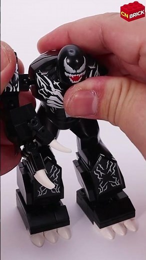 LEGO MARVEL BIG FIGURES MECH ROBOT MG581A UNOFFICAL LEGO SPEED BUILD