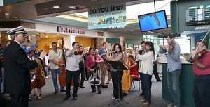 VIDEO: Sarasota Orchestra Flash Mob at SRQ Airport