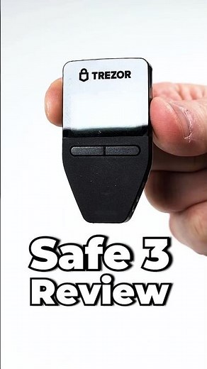 Trezor Safe 3 Review 2026