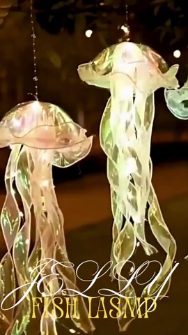 LED Jellyfish Lamp – Color Changing Night Light, Fantasy Home Decor - Etsy