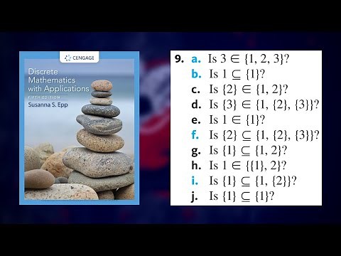 (1.2.9) Unraveling the Distinction Between Element and Subset Symbols in Discrete Math