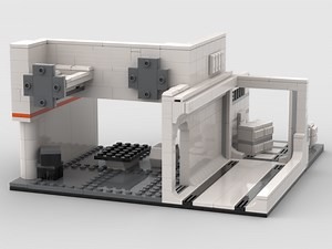 LEGO MOC-242879 Kamino Barracks and Hallway (Star Wars 2025)